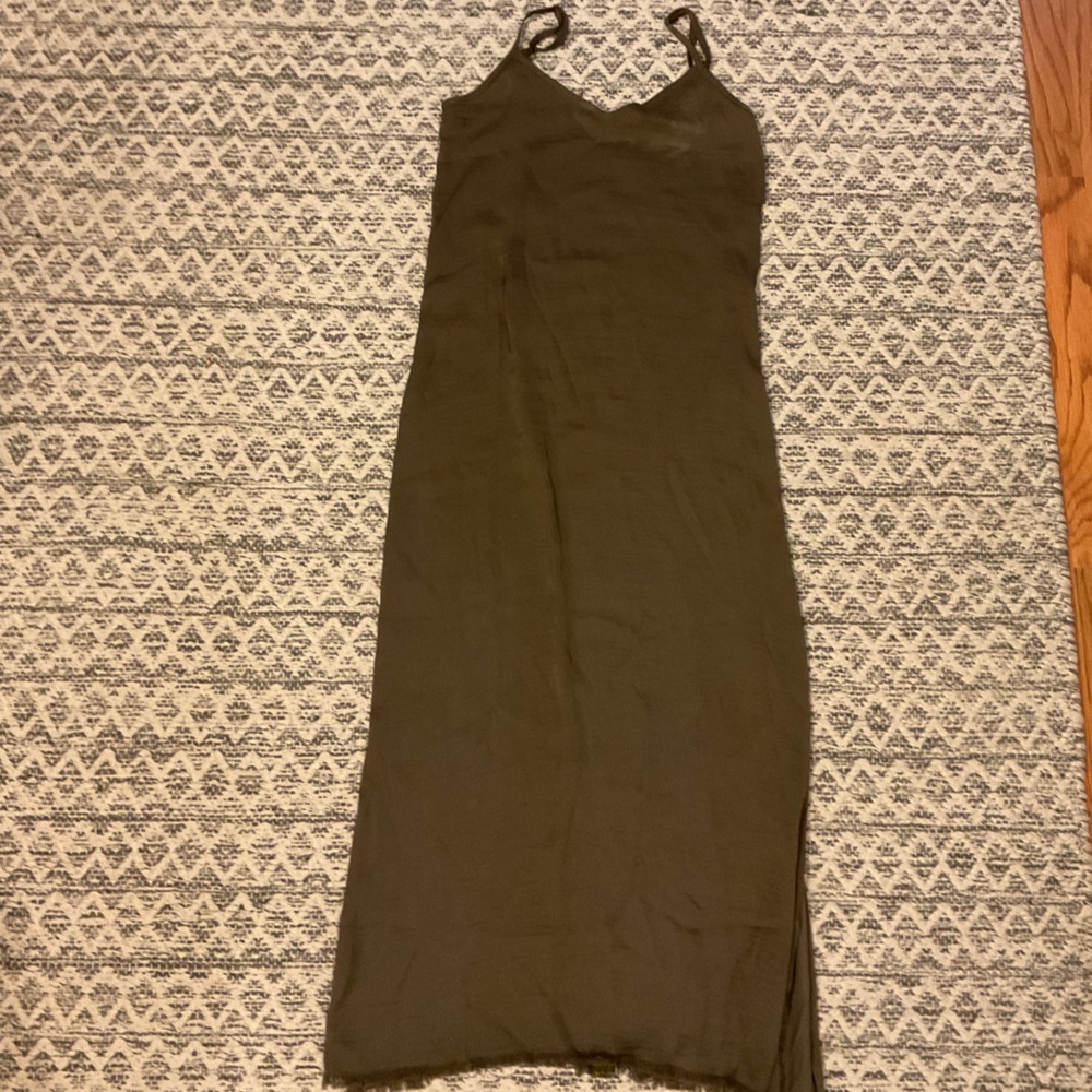 Dark Olive Dress